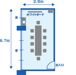 ボランティア連絡室・<br>講師控室